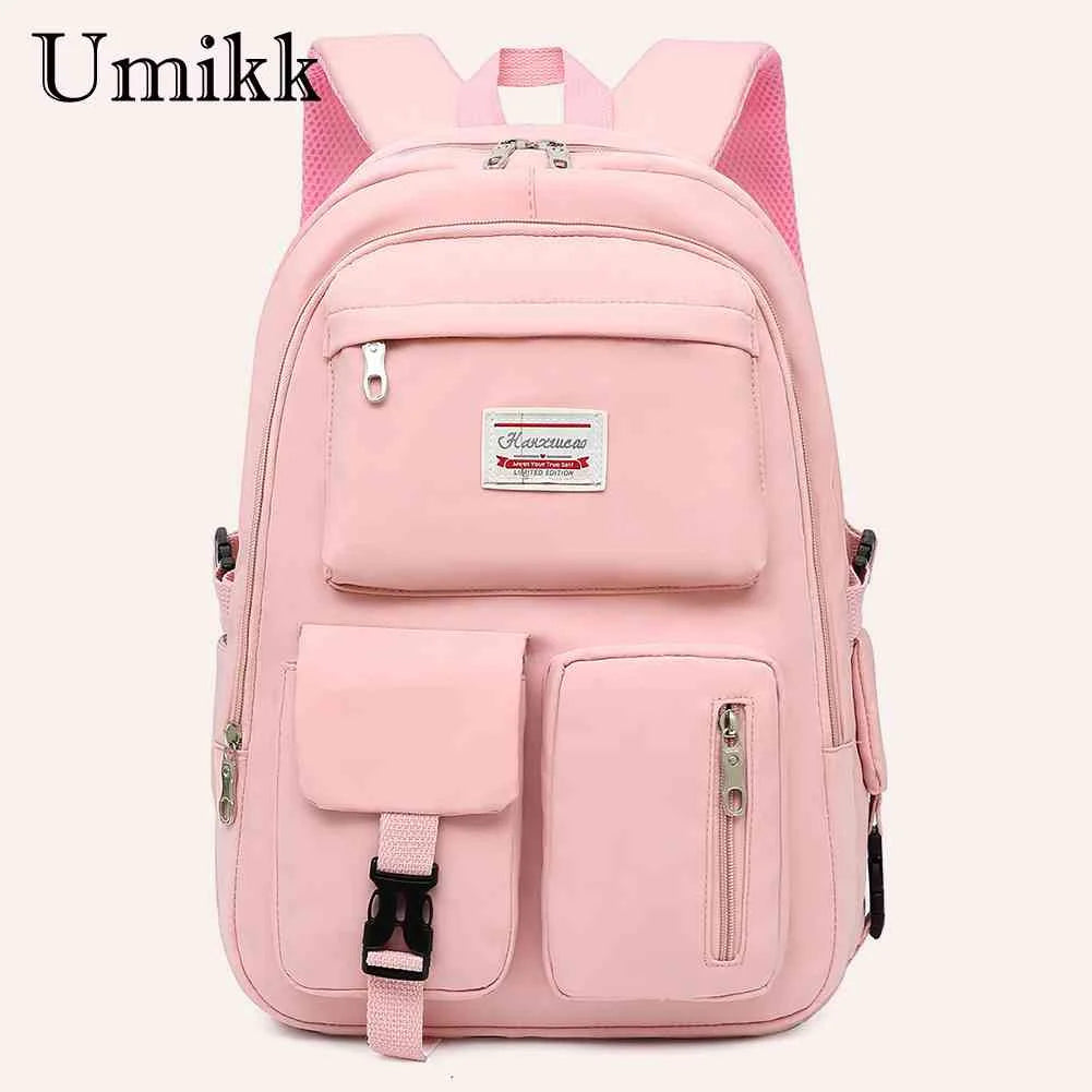 Girls Lightweight Student Laptop School Book Bag Casual Travel Rucksack