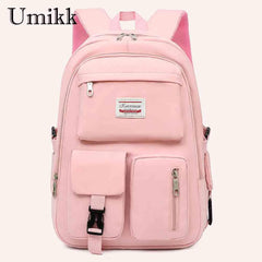Girls Lightweight Student Laptop School Book Bag Casual Travel Rucksack