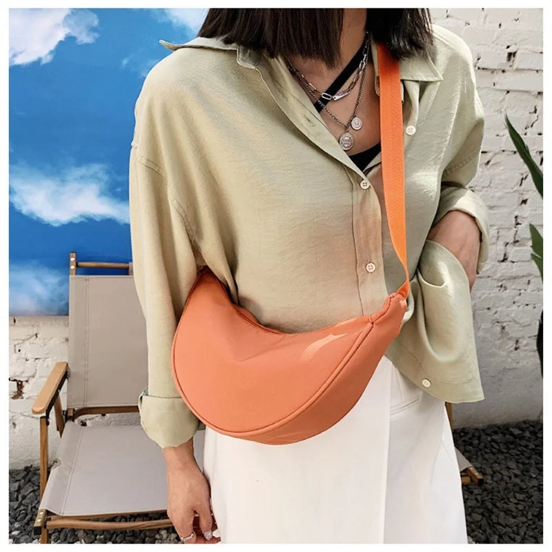 Women's Nylon Shoulder Bag Multi-functional Leisure Bag
