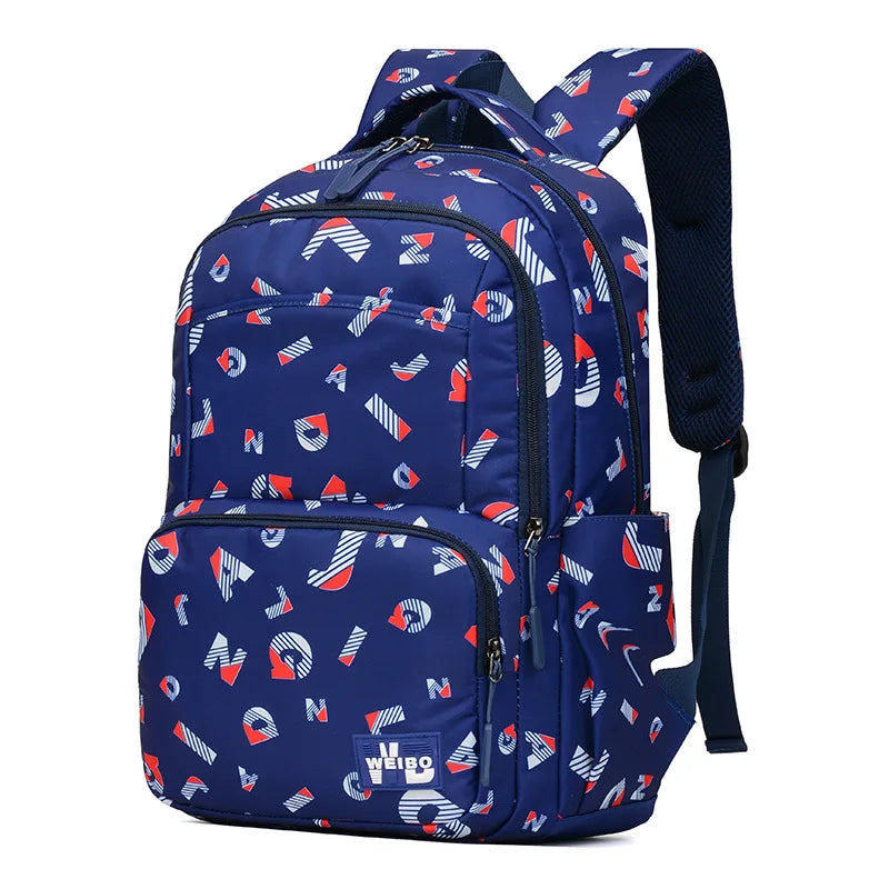 Sweet Print Girls School Backpack Large Capacity Student Bag