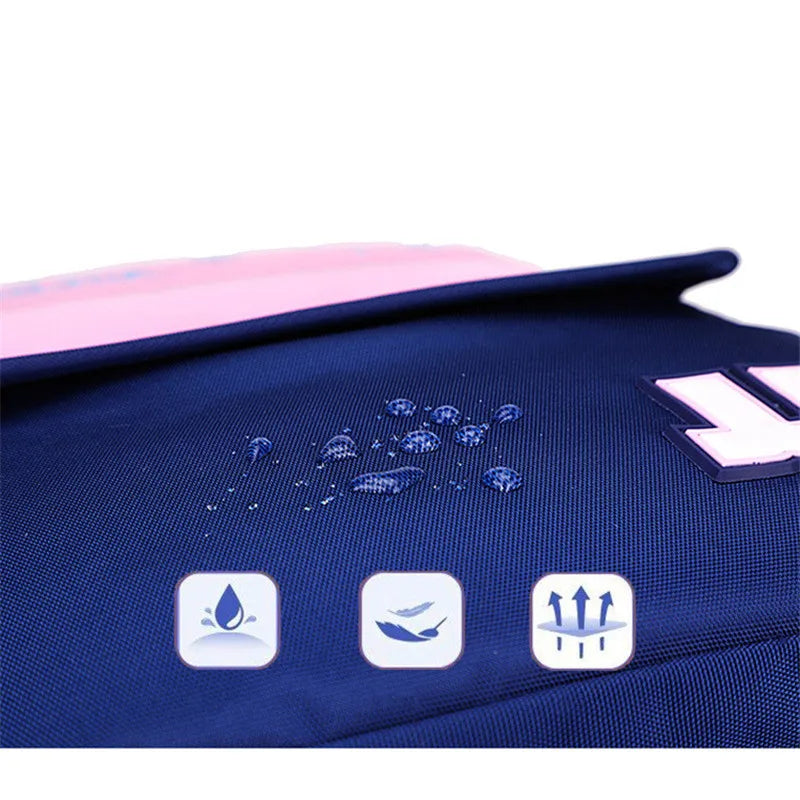 Waterproof Children School Backpack Book Bag Kids Bags Mochila Infantil