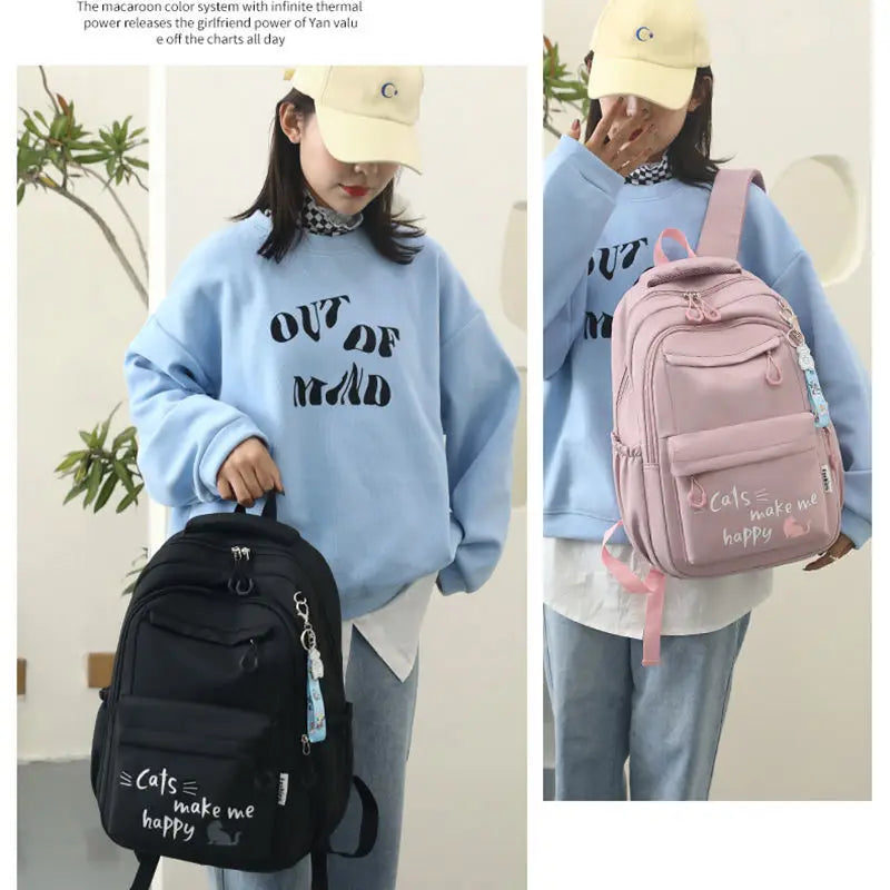 Girls School Bags for Teenagers Student Backpack