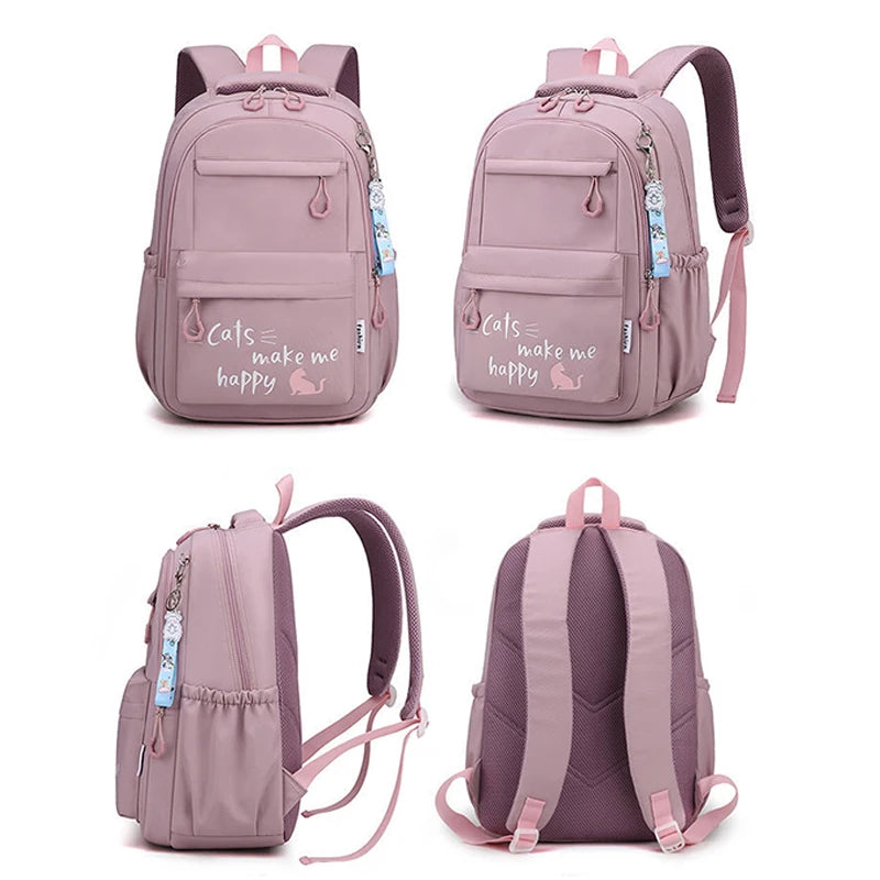 Girls School Bags for Teenagers Student Backpack