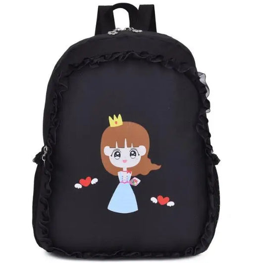 Girls Cartoon Kindergarten Backpack Princess Travel Bag