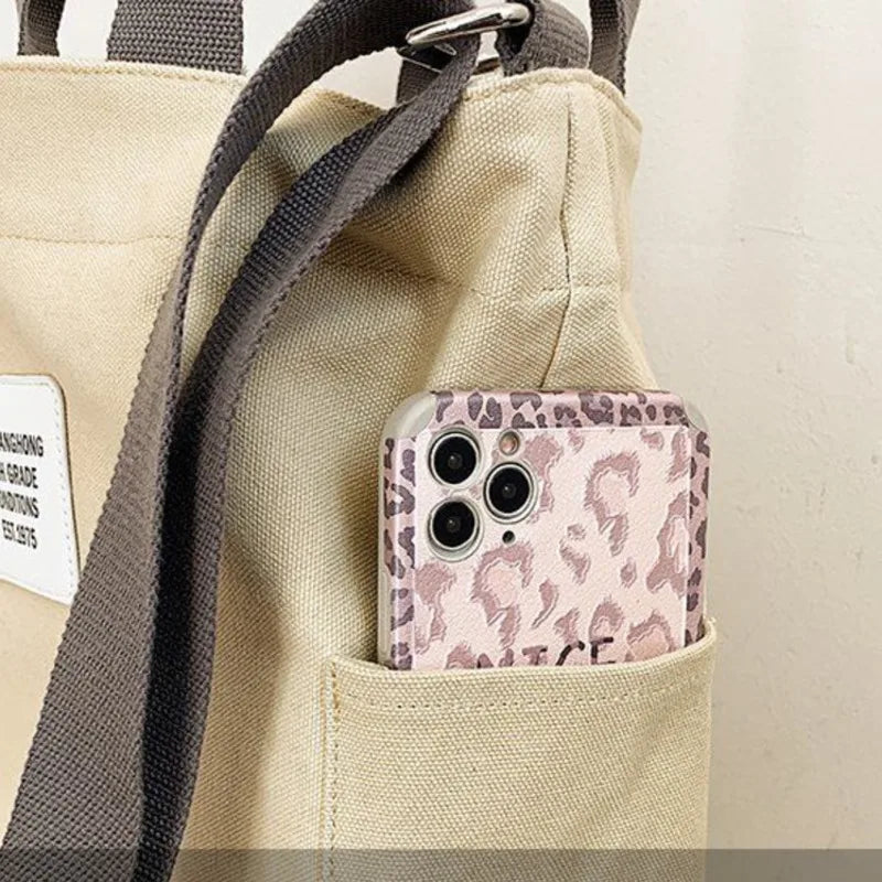 Women's Large Capacity Tote Bag Canvas Shoulder Bag