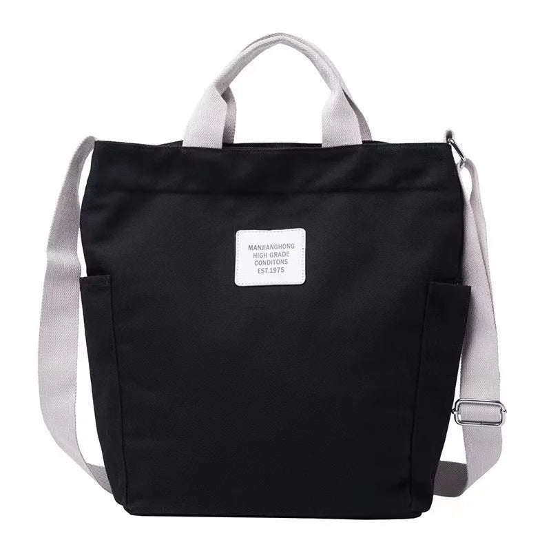 Women's Large Capacity Tote Bag Canvas Shoulder Bag