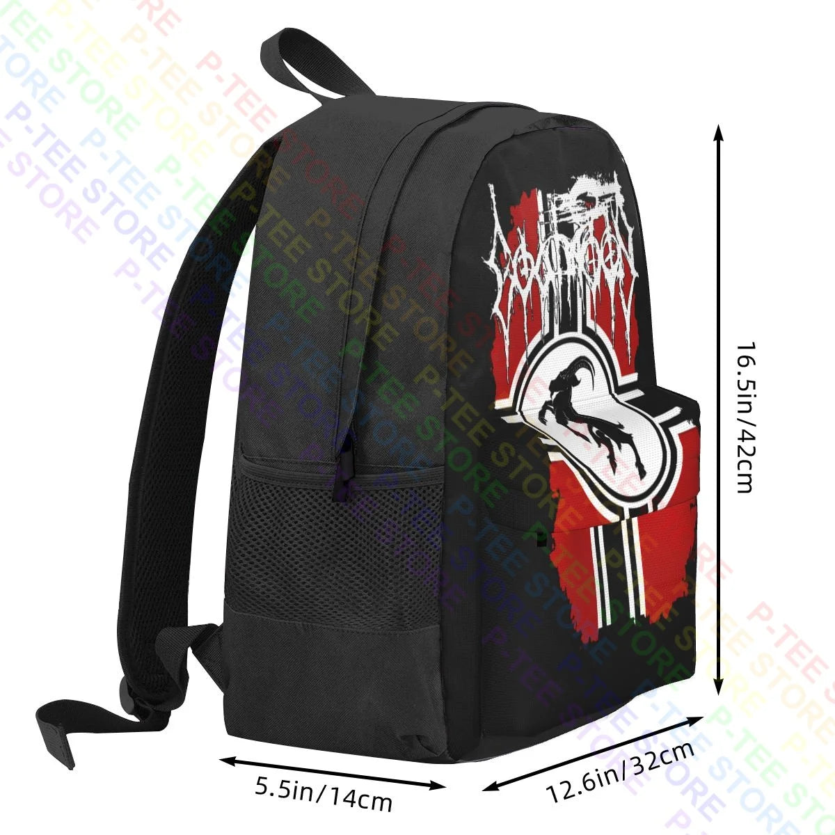 Goatmoon Banner The Chasm Absurd Graveland Taake Large Capacity Backpack