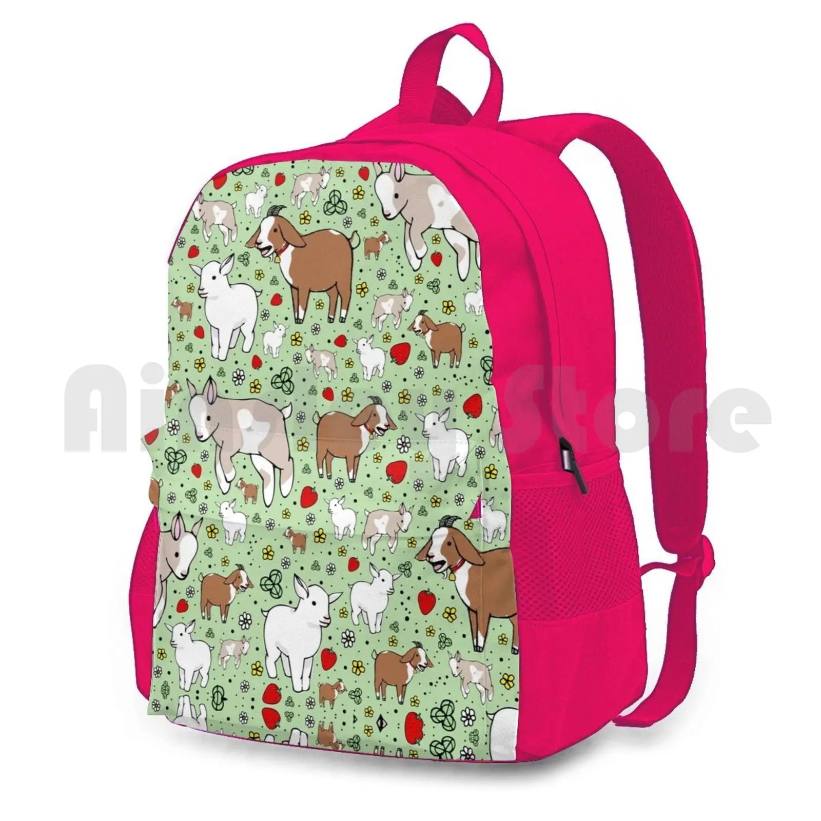 Goats Outdoor Hiking Backpack Waterproof Camping Travel Goats Goat Goat Goat