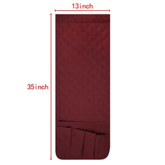 Non-Slip Armrest Organizer for Sofa Couch, Remote Control Holder, Armchair Caddy