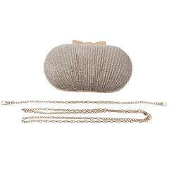 Golden Evening Clutch Bag Wedding Handbags