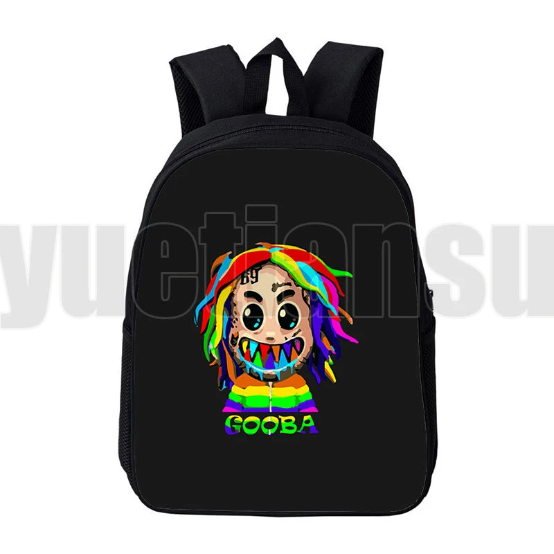 Gooba 6ix9ine 3D Print Backpack Men Women Casual Travelbags Kids Schoolbag