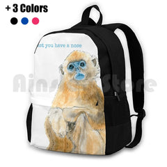 Golden Snub Nosed Monkey Outdoor Hiking Backpack