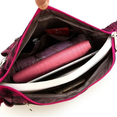 Women Shoulder Bag Ladies Nylon Waterproof High Capacity Messenger Bag