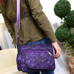 Women Shoulder Bag Ladies Nylon Messenger Waterproof High Capacity Bags