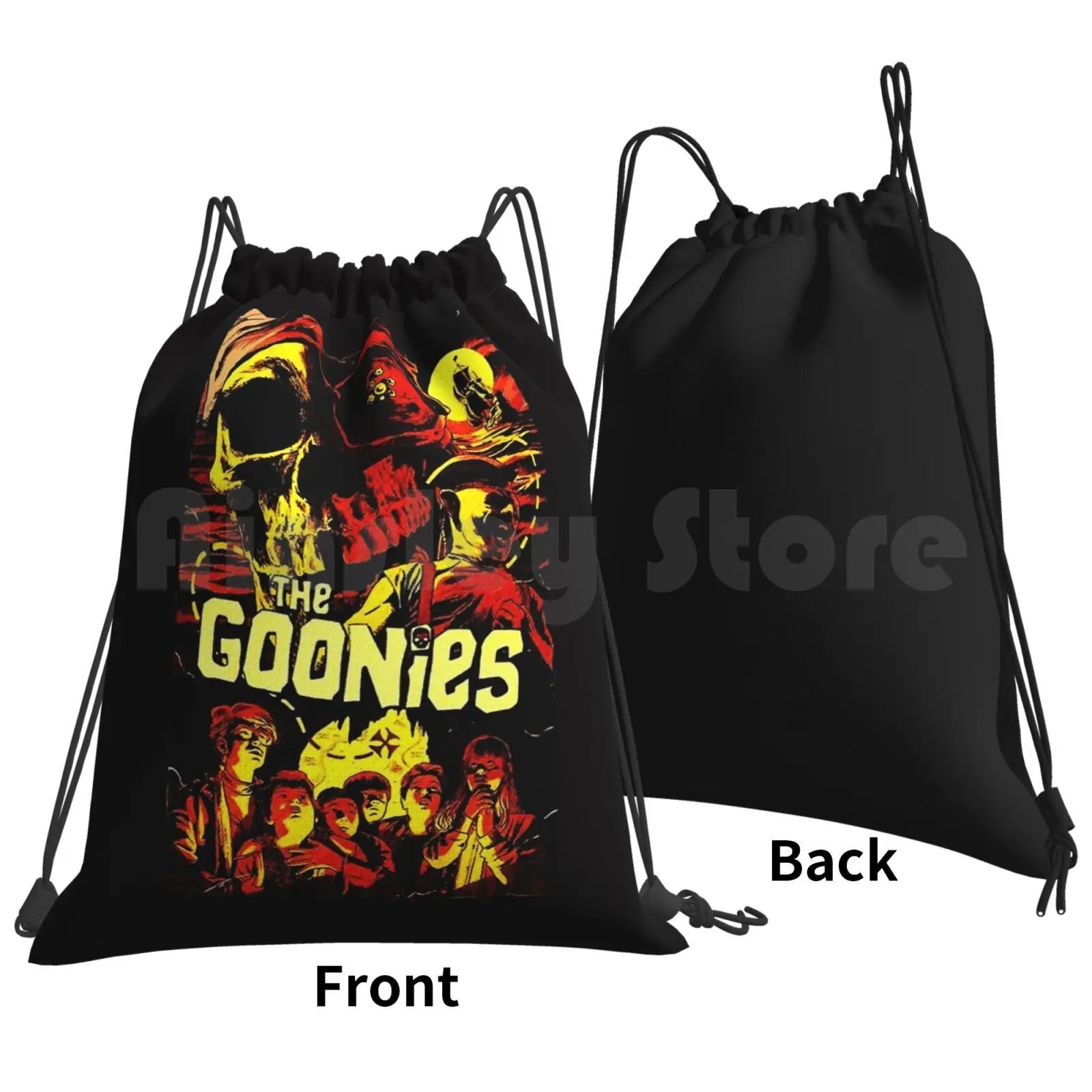Goonies Backpack Drawstring Bags Gym Bag Waterproof
