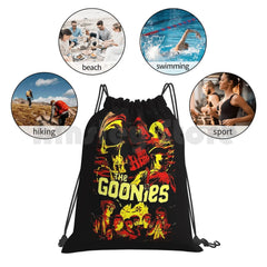 Goonies Backpack Drawstring Bags Gym Bag Waterproof