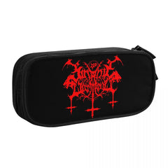 Gothic Pen Box Student School Anime Zipper Pen Bag Stationery Gift