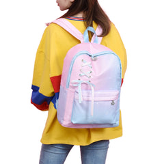 Gradient School Backpack Ladies Large Capacity Strap Daypack