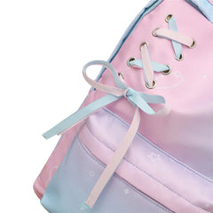 Gradient School Backpack Lightweight Bookbag for Girls