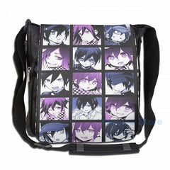 Print Shuichi & Kokichi Manga Collection USB Charge Backpack