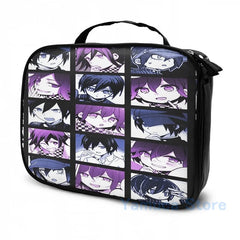Print Shuichi & Kokichi Manga Collection USB Charge Backpack