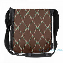 Vintage Amp Print USB Charge Backpack School Travel Laptop Bag