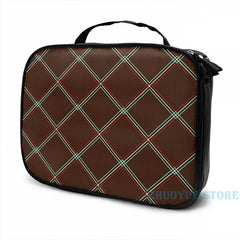 Vintage Amp Print USB Charge Backpack School Travel Laptop Bag