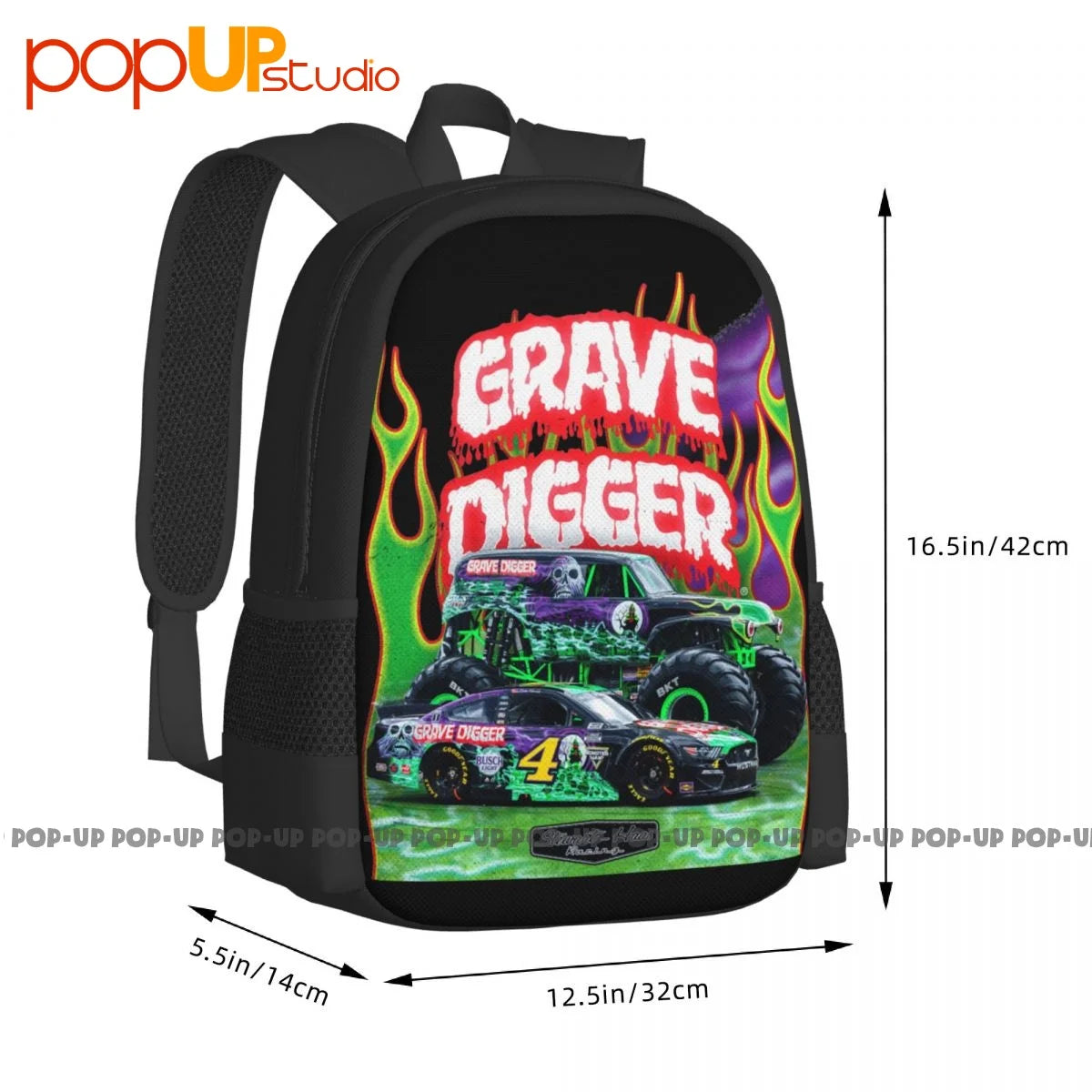 Kevin Harvick Monster Truck Racing Backpack