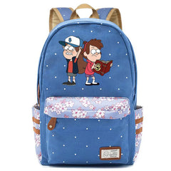 Gravity Falls Backpack School Bag for Teen Girls
