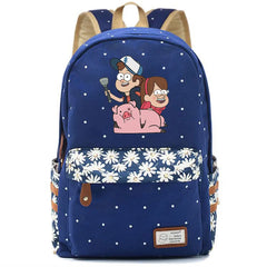 Gravity Falls Backpack School Bag for Teenage Girls