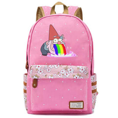 Gravity Falls Backpack School Bag for Teenage Girls
