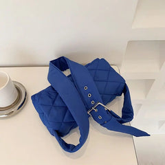 Small Pink Crossbody Purse Bag Nylon Women Shoulder Messenger