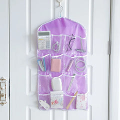 Grid Foldable Wardrobe Wall Door Hanging Organizer