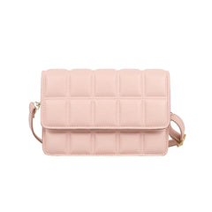 Grid Red Envelope Bag Female Tidal Shoulder Plaid Sling Mini Flap Bag
