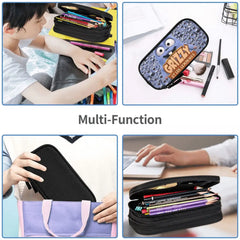 Grizzy And The Lemmings Pen Box Student School Anime Zipper Pen Bag