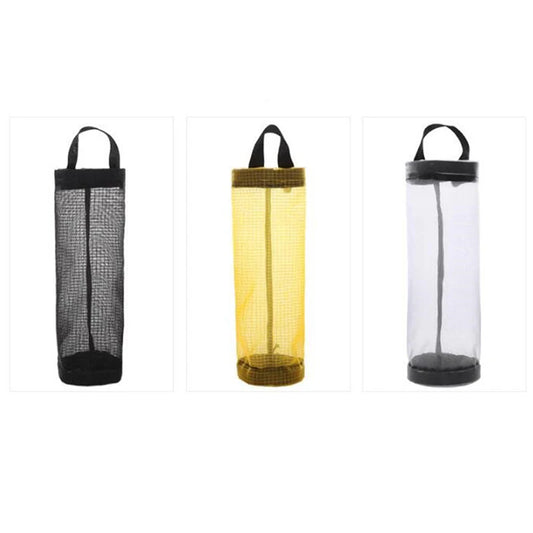Grocery Bags Holder Wall Mount Storage Dispenser Plastic Kitchen Organizer