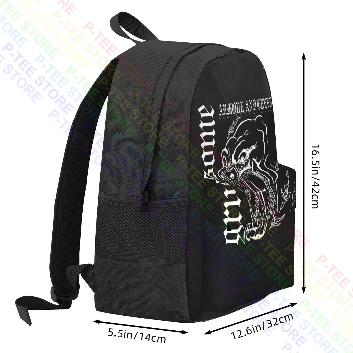 Gruesome Armour And Greed Japanese Oi! Skinhead Music Backpack