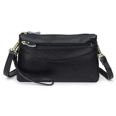 Guaranteed Leather Women's Messenger Bag Larger Capacity Women Handbag