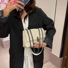 Big Capacity Totes Women Shoulder Crossbody Bag Chain Messenger Bags for Ladies