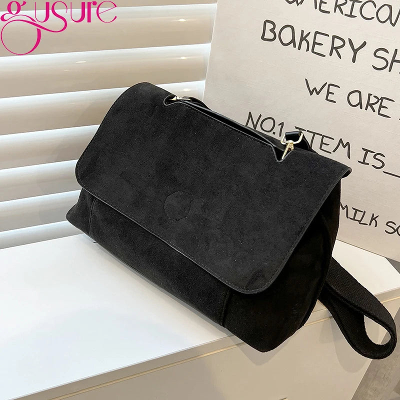 Matte Leather Shopper Tote Women Handbag Large Capacity Shoulder Bag