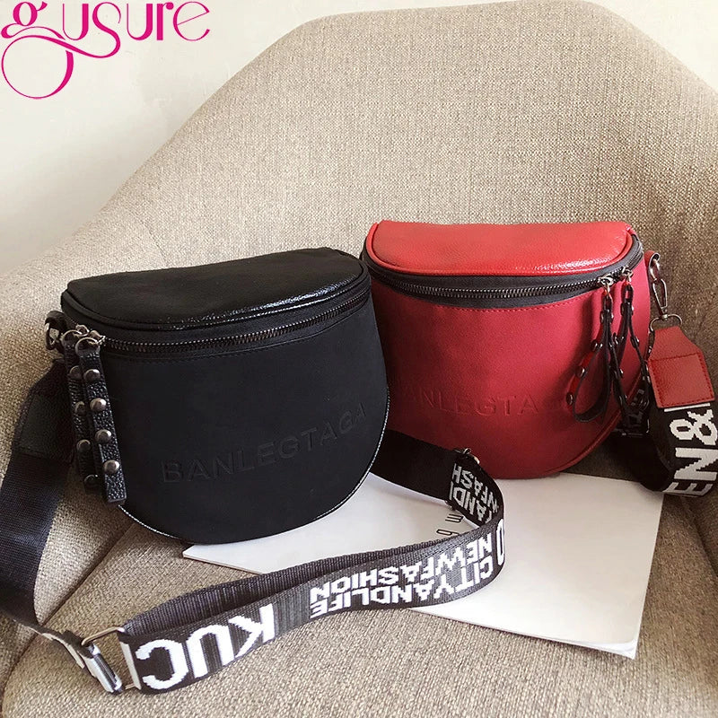 Women's Crossbody Bag Saddle Purse Messenger Bag