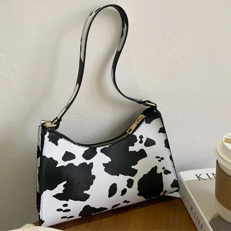 Leopard Pattern Shoulder Women Bag Hand Bag Personality Wild