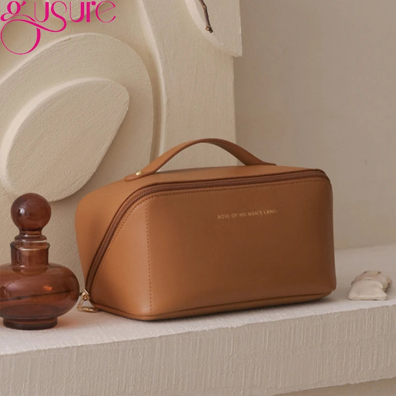 Large-Capacity Travel Cosmetic Bag Waterproof Toiletry Kit Bags
