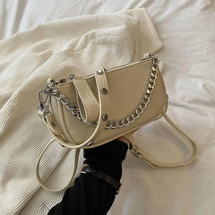 Underarm Shoulder Bag PU Leather Hobo Bag Lady Small Clutch Handbags