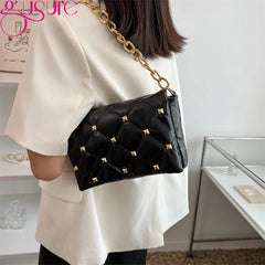 Quilted Women Shoulder Bag Chain Purses Handbag Totes