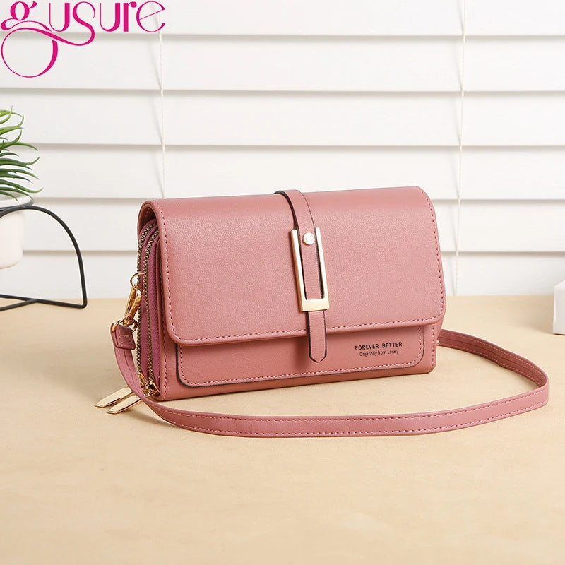 Women PU Leather Shoulder Bags Lady Crossbody Messenger Bags