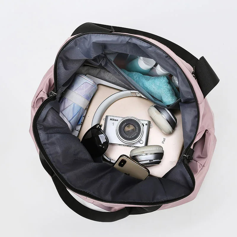Women's Outdoor Training Gym Bag - Multifunction Fitness Duffle