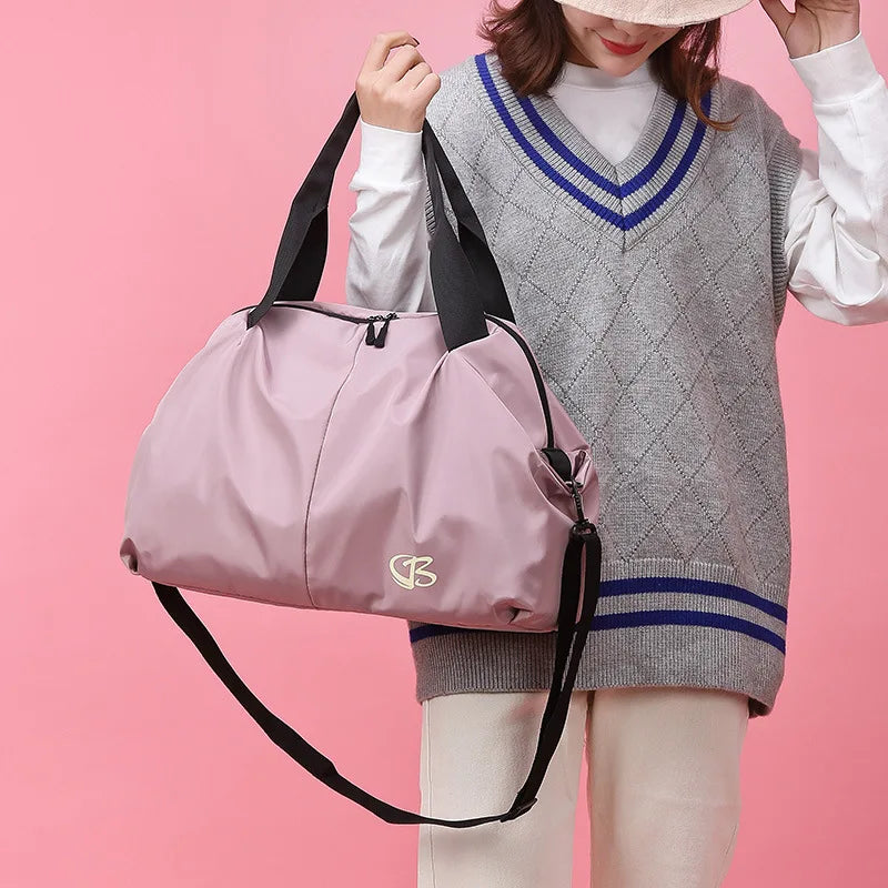 Women's Outdoor Training Gym Bag - Multifunction Fitness Duffle