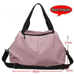 Women's Outdoor Training Gym Bag - Multifunction Fitness Duffle