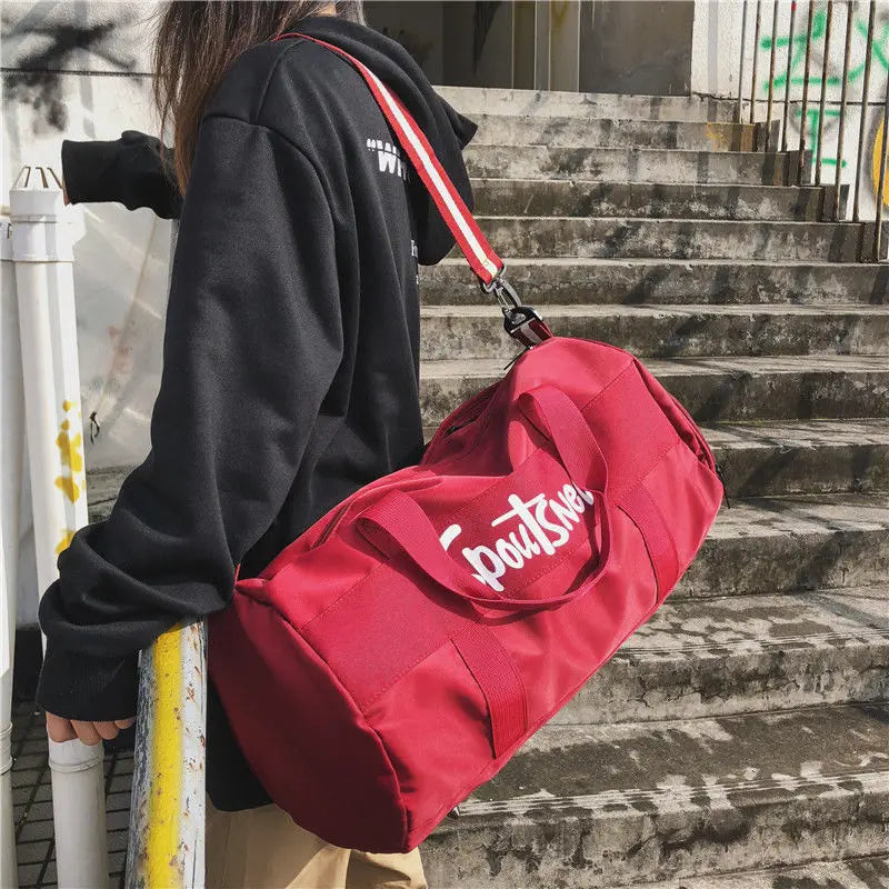 Portable Waterproof Gym Fitness Bag for Men Women
